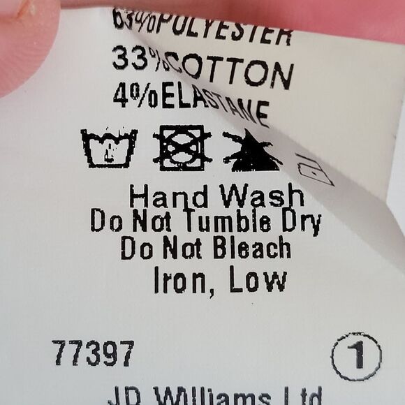 AX Paris Curve Black Mini Dress with White Floral Embroidered Collar US20 (2818) - Picture 6 of 6